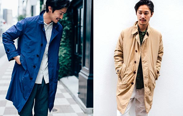 シップスステンカラーコート