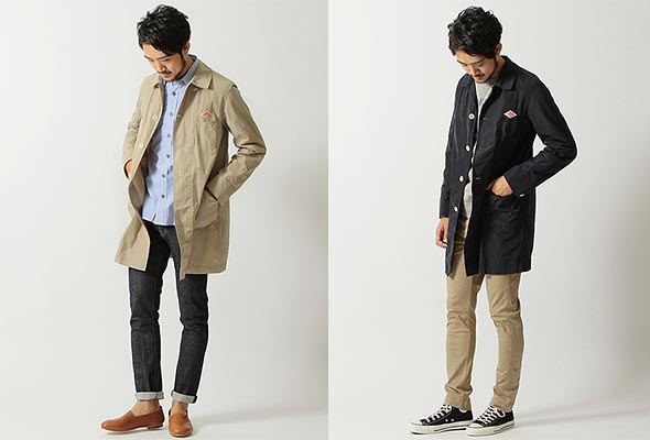 ビームスステンカラーコート