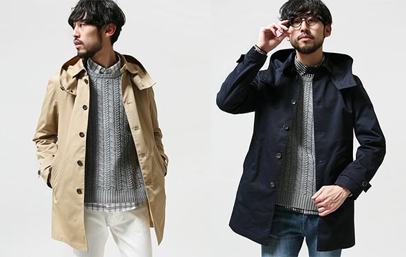 ナノユニバース-ブルーステンカラーコート