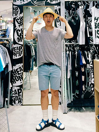 chacoサンダル靴下2