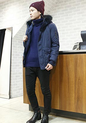 ラウンジリザード着こなし3