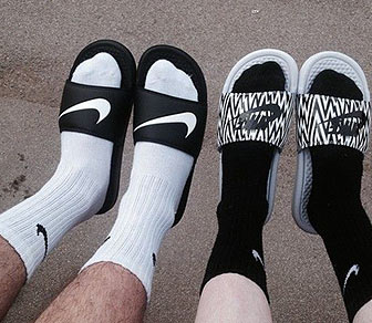 ナイキサンダル靴下