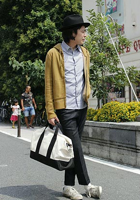 ラウンジリザード着こなし1