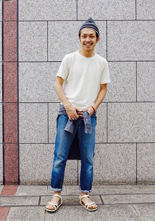 ビルケンシュトックコーデ1