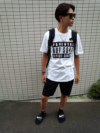 nikeサンダル靴下2