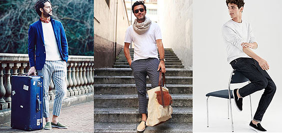 スリッポンコーデ