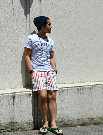 TCSSボードショーツコーデ3