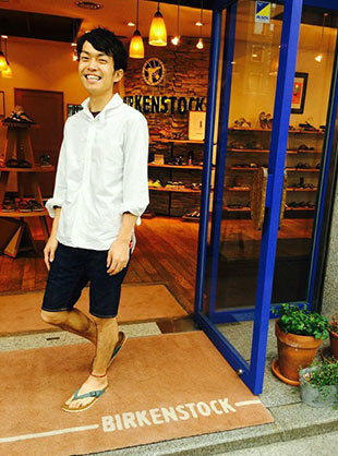 ビルケンシュトック-コーデ