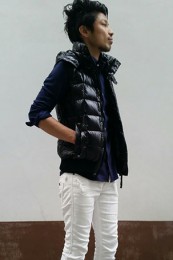 デュベティカダウンベスト着こなし1
