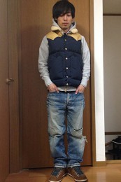 ロッキーマウンテン-フェザーベッド着こなし3