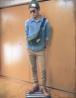 レッドウイングコーディネート2