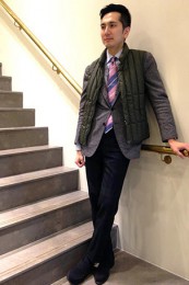 デュベティカダウンベスト着こなし3