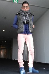 タトラスダウンベスト着こなし2