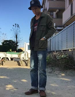 クラークスコーディネート3