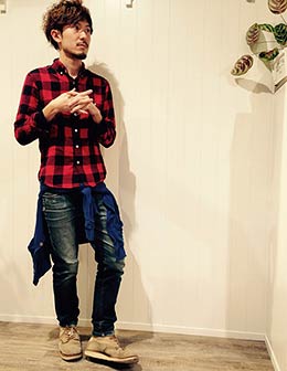 レッドウイングコーディネート9