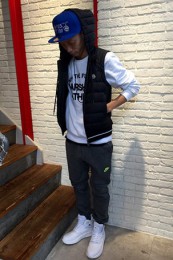 モンクレールダウンベスト着こなし5