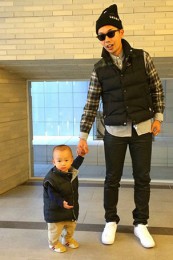 モンクレールダウンベスト着こなし7