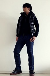 デュベティカダウンベスト着こなし2