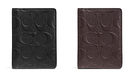 コーチ名刺入れ3