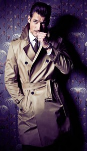 アクアスキュータムトレンチコーデ6