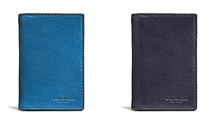 コーチ名刺入れ1