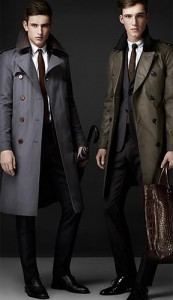 バーバリートレンチコートコーデ1