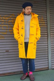 モンゴメリー-ダッフルコートコーデ4