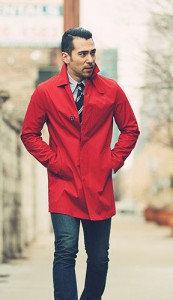 マッキントッシュトレンチコートコーデ2