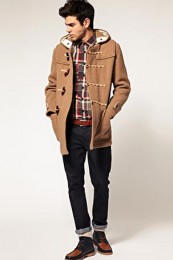 グローバルオールダッフルコートコーデ5