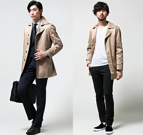 ナノユニバーストレンチコート