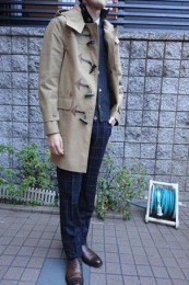 マッキントッシュダッフルコートコーデ4