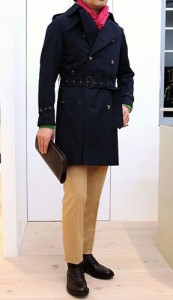 グレンフェルトレンチコートコーデ3