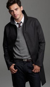 マッキントッシュトレンチコートコーデ6