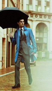 アクアスキュータムトレンチコーデ4