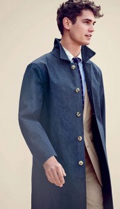 マッキントッシュトレンチコートコーデ3