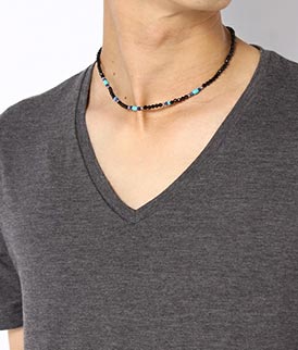 アガットフォーメンネックレス2