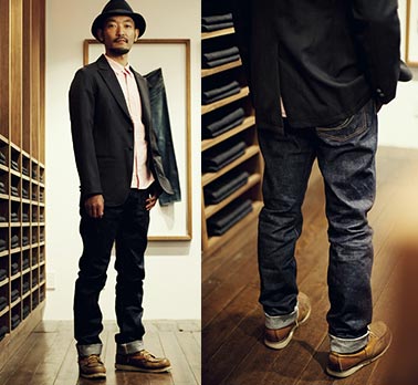 桃太郎ジーンズ-銅丹