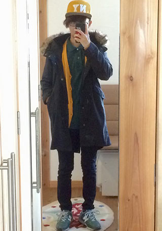 ニューバランス574コーデ3