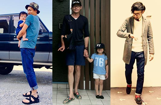 グローバルワーク着こなし