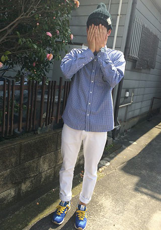 ニューバランス574コーデ1