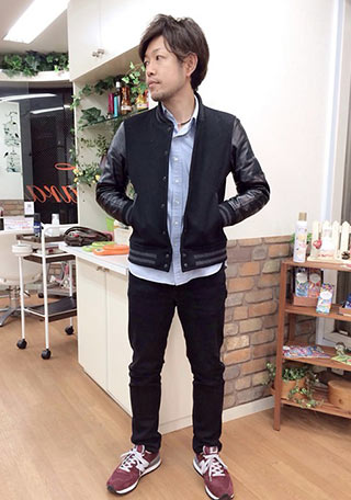 ニューバランス990コーデ3