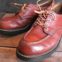ワークオックスフォードシューズエイジング2