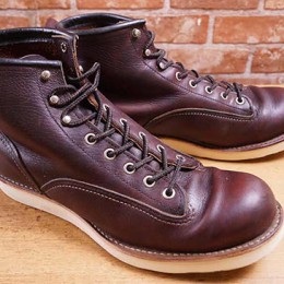 ラインマンブーツエイジング4