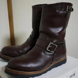 エンジニアブーツエイジング1