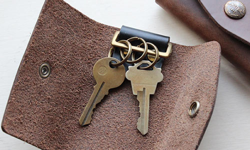 レザーキーケース