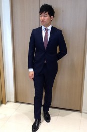 新入社員スーツコーデ1