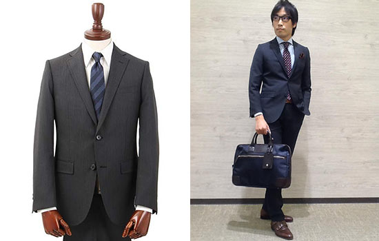 スーツカンパニー新社会人スーツ2