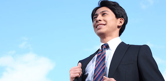 新入社員スーツ