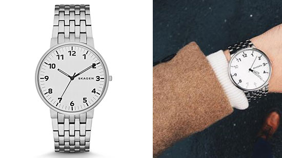 スカーゲン腕時計1