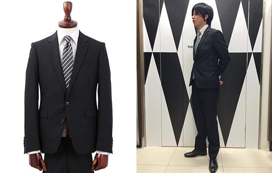 スーツカンパニー新社会人スーツ1